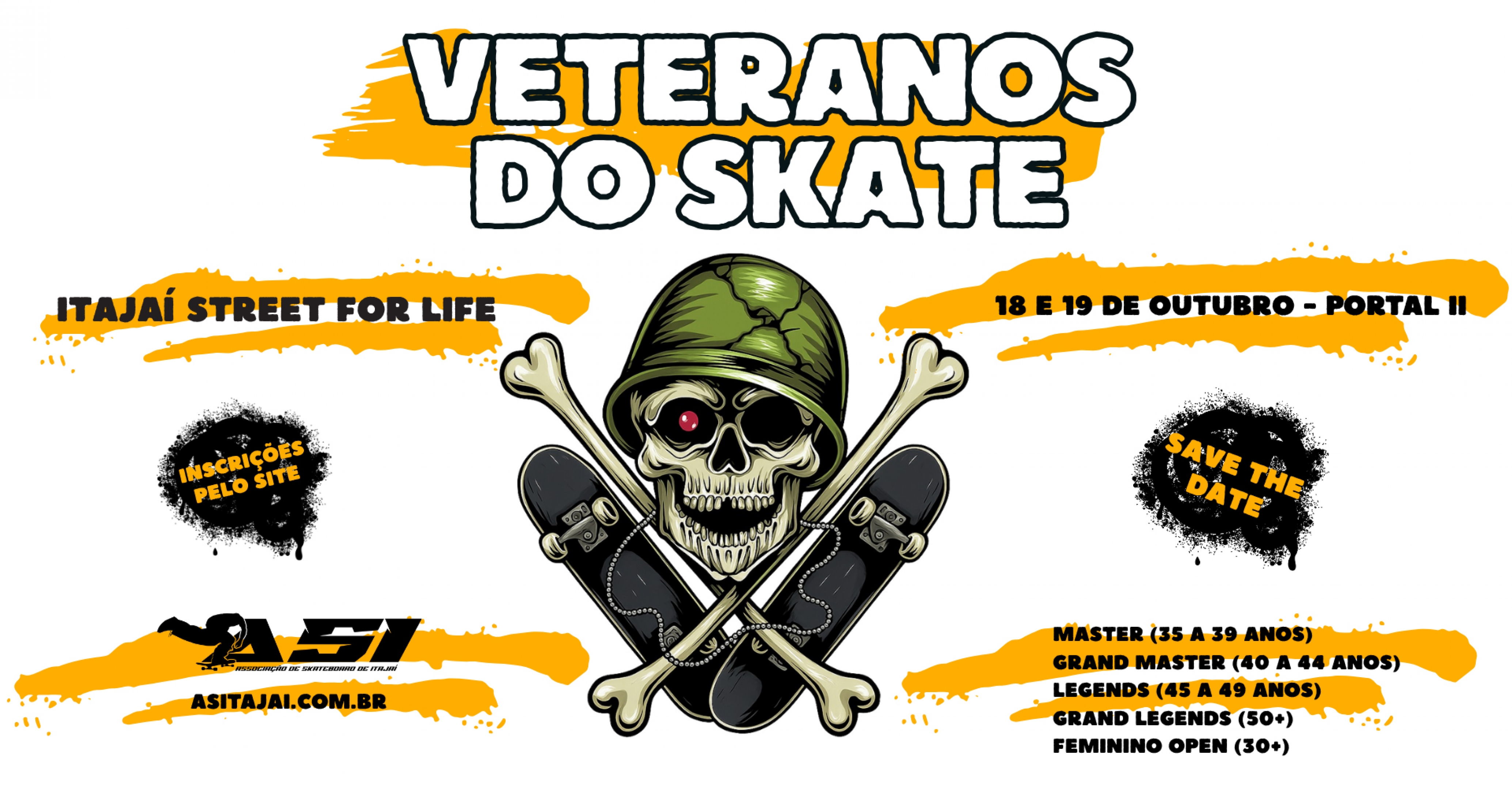 🛹 VETERANOS DO SKATE – PRIMEIRA EDIÇÃO!